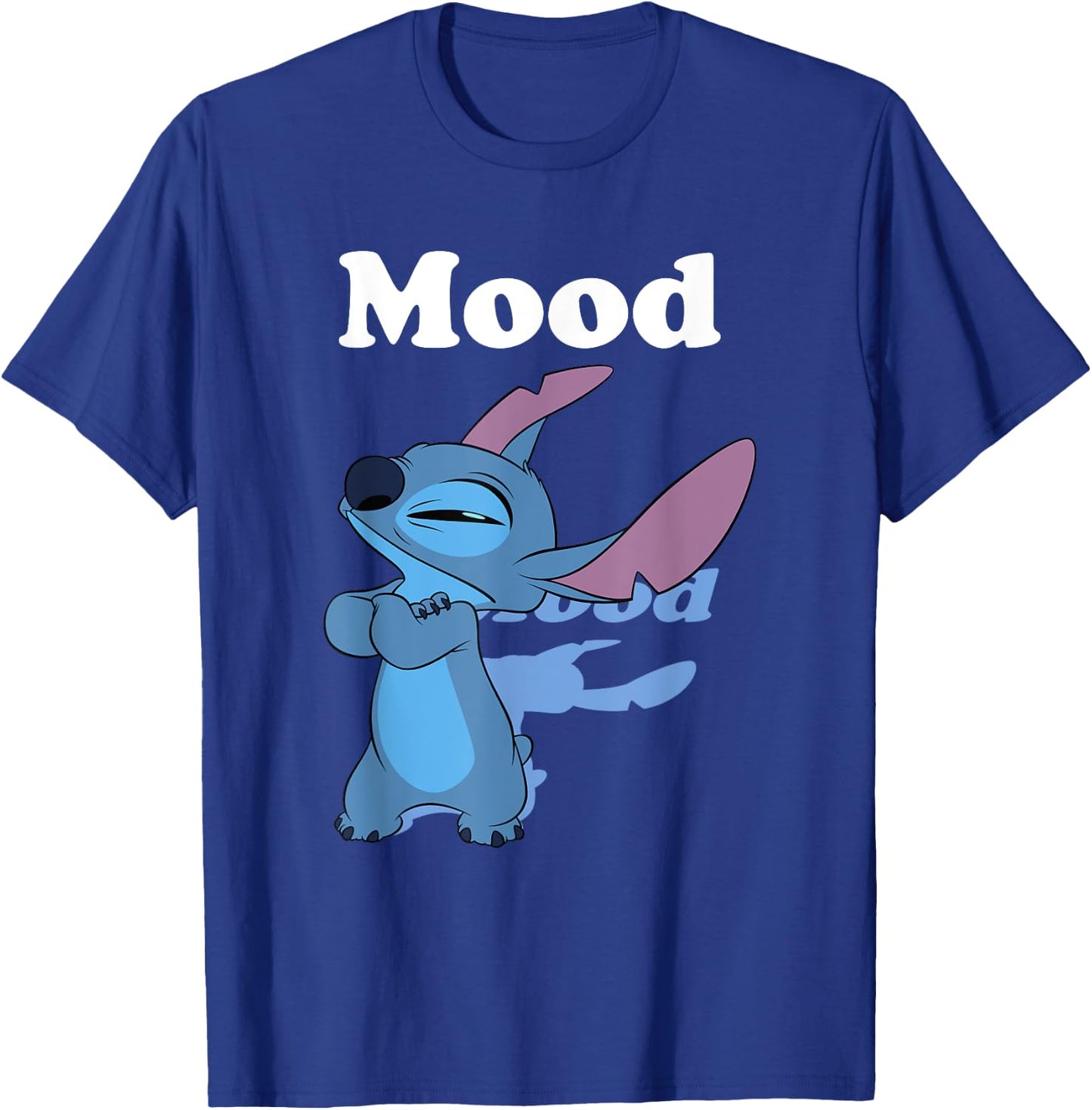 Disney Lilo & Stitch Angry Mood Shadowed Portrait T-Shirt - T-Shirt | Royal