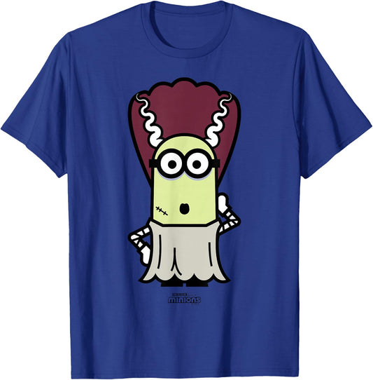 Minions Monsters Bride Kevin Halloween T-Shirt - T-Shirt | Royal
