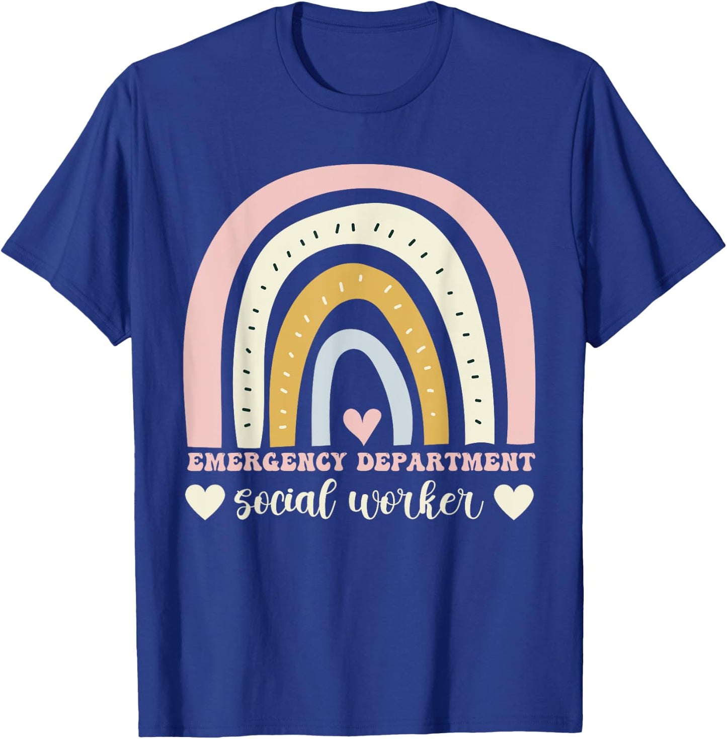 Emergency department social worker T-Shirt - T-Shirt | Royal