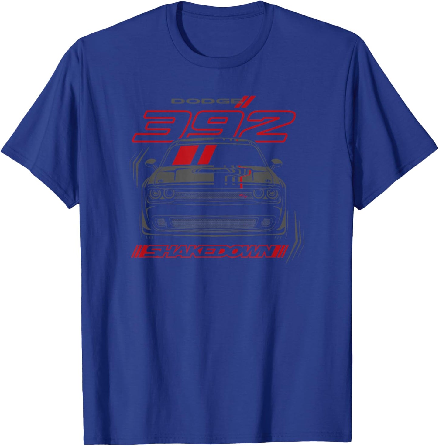 Dodge Challenger 392 Shakedown, Last Call T-Shirt - T-Shirt | Royal