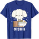 Kawaii Poodle Eats Japanese Ramen Noodles Kawaii Aesthetic T-Shirt - T-Shirt | Royal