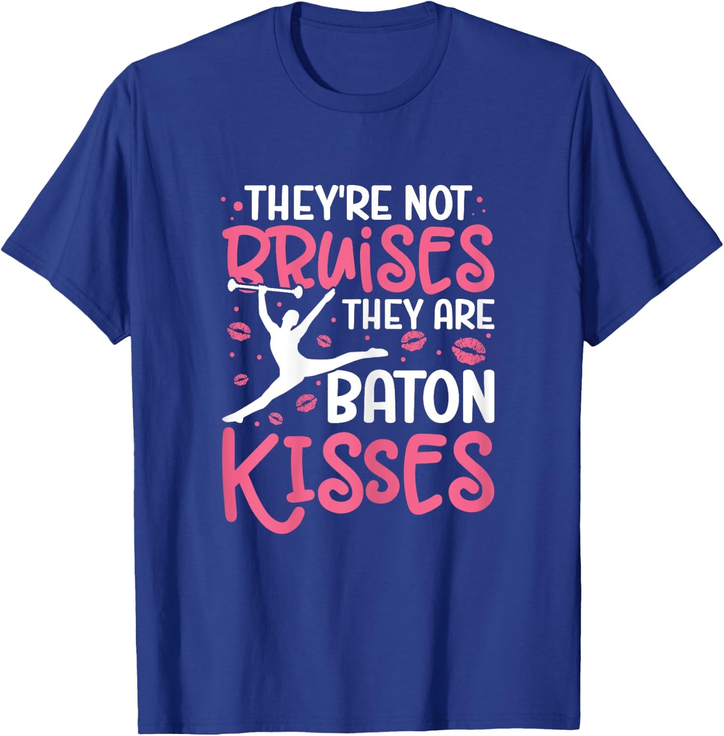 Baton Twirler Majorette Twirling Girl Dance Baton Gymnastics T-Shirt - T-Shirt | Royal