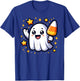 Cute Halloween Ghost Candy Corn Kids and Halloween Lovers T-Shirt - T-Shirt | Royal