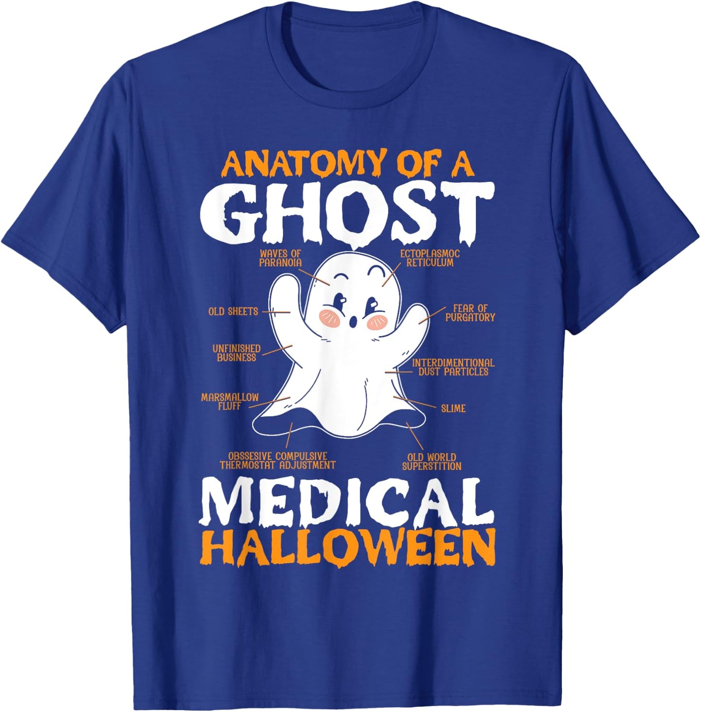 Medical Halloween Trick Or Treat Healthcare Doctor Nurse T-Shirt - T-Shirt | Royal