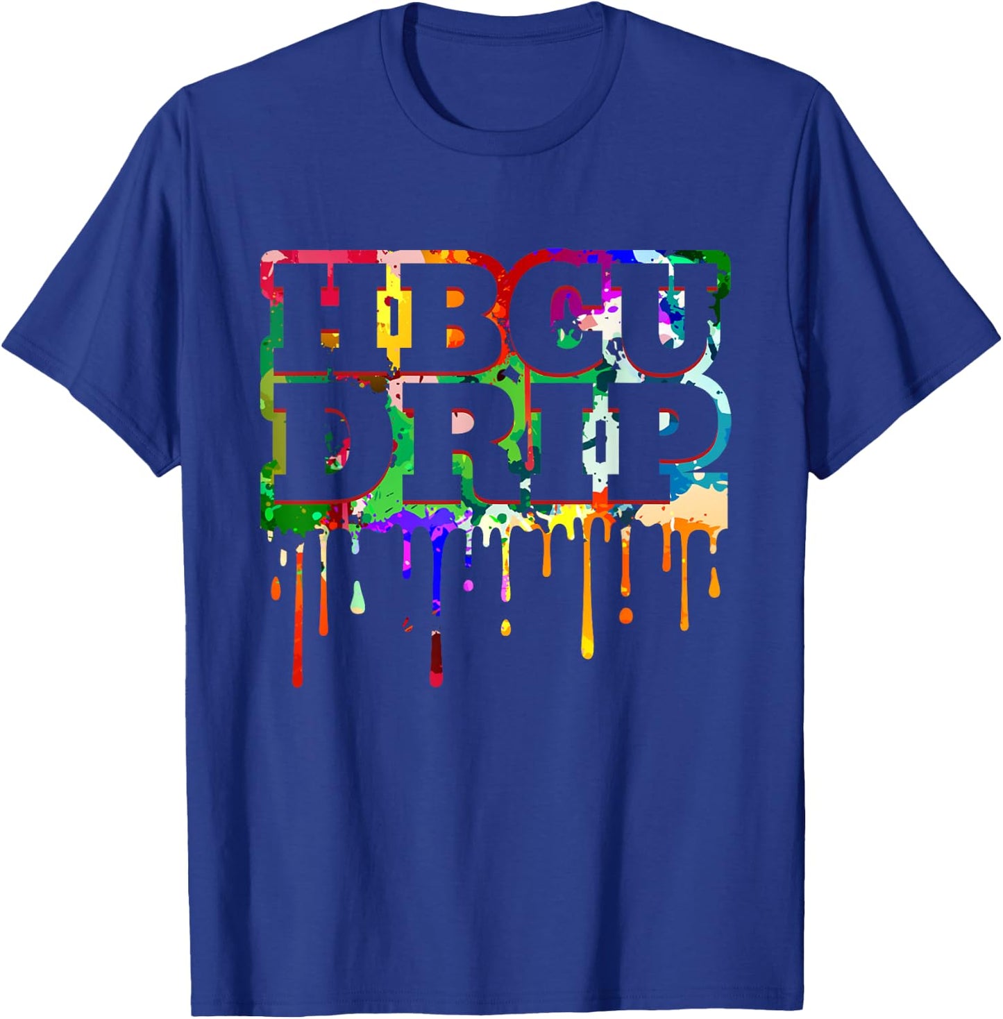 HBCU Black College Graduates Whitley Retro Men T-Shirt - T-Shirt | Royal