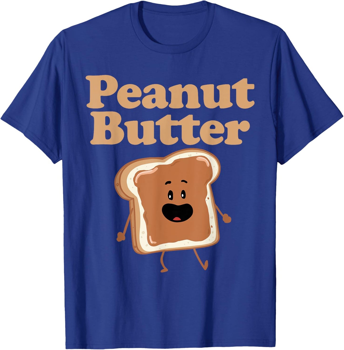 Dancing Peanut Butter matching Peanut Butter and Jelly T-Shirt - T-Shirt | Royal