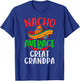 Nacho Average Great Grandpa Mexican Funny Cinco de Mayo T-Shirt - T-Shirt | Royal