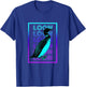 Loon Bird Lover Vintage Retro Loon T-Shirt - T-Shirt | Royal
