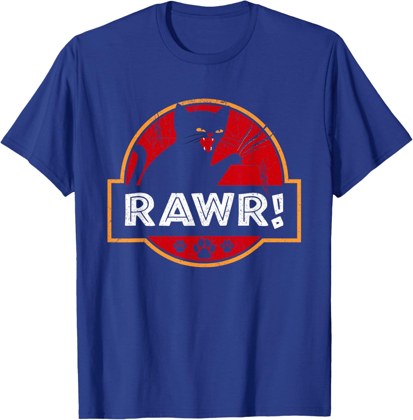 Rawr - Cat Lover Veterinarian Kitty Kitten Owner T-Shirt - T-Shirt | Royal