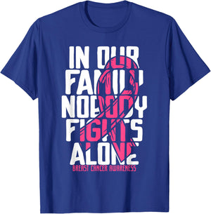 Breast Cancer Support Pink Breast Cancer Awareness T-Shirt - T-Shirt | Royal