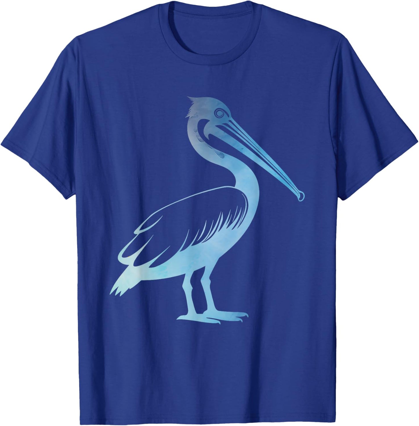 Animals Love Pelicans bird simple minimalist Pelican T-Shirt - T-Shirt | Royal