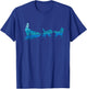 Alaska Sled Dog Team Mushing Sled Dog Mush Dog Huskies T-Shirt - T-Shirt | Royal
