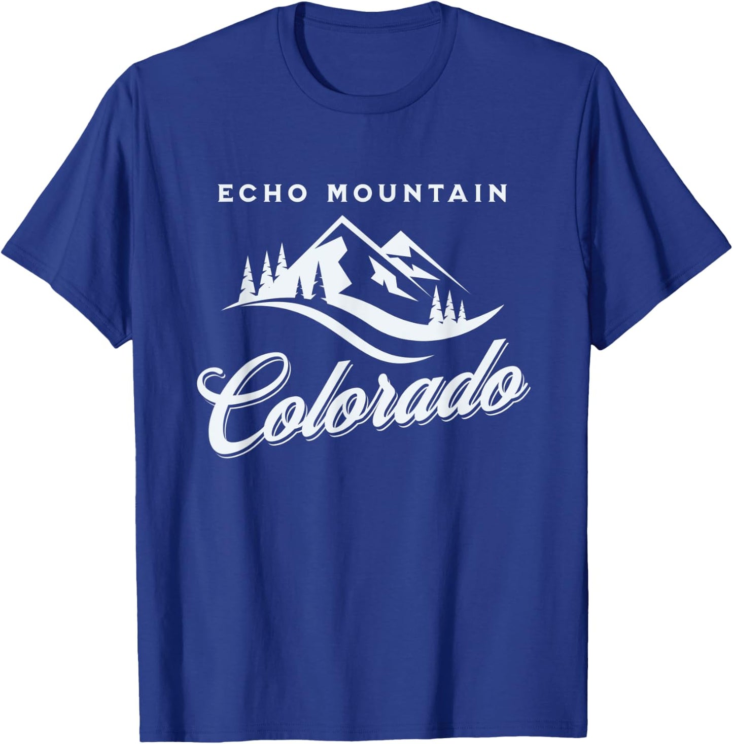 Echo Mountain Colorado T-Shirt - T-Shirt | Royal