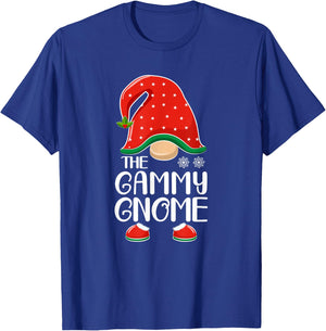 The Gammy Gnome Elf Matching Family Group Christmas T-Shirt - T-Shirt | Royal
