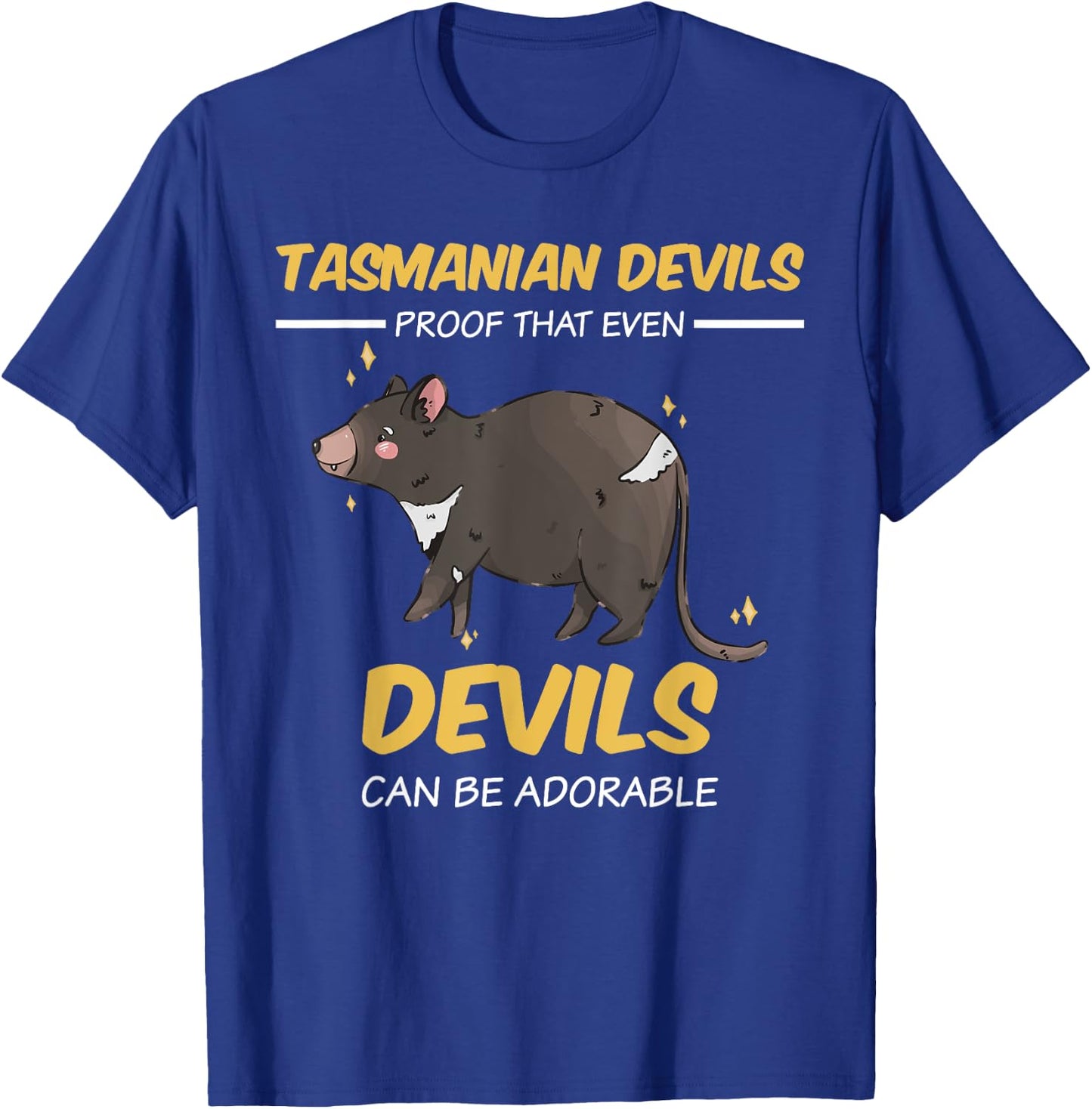 Proof that even Devils can be adorable | Tasmanian Devil T-Shirt - T-Shirt | Royal