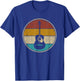 Guitar Retro Sunset Music Band Guitarist Bassist Musician T-Shirt - T-Shirt | Royal