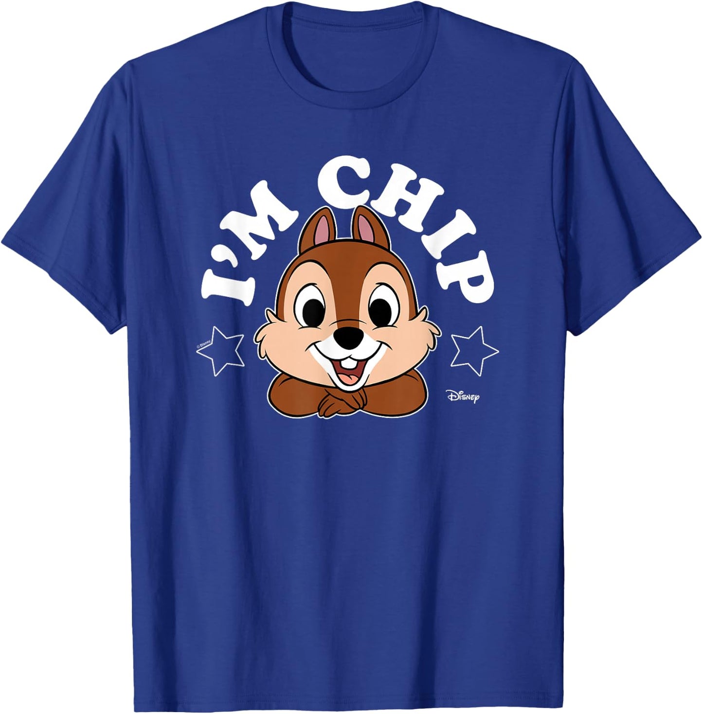 Chip 'N Dale Rescue Rangers - I'm Chip T-Shirt - T-Shirt | Royal