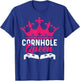 Cornhole Queen Funny Cornhole T-Shirt - T-Shirt | Royal