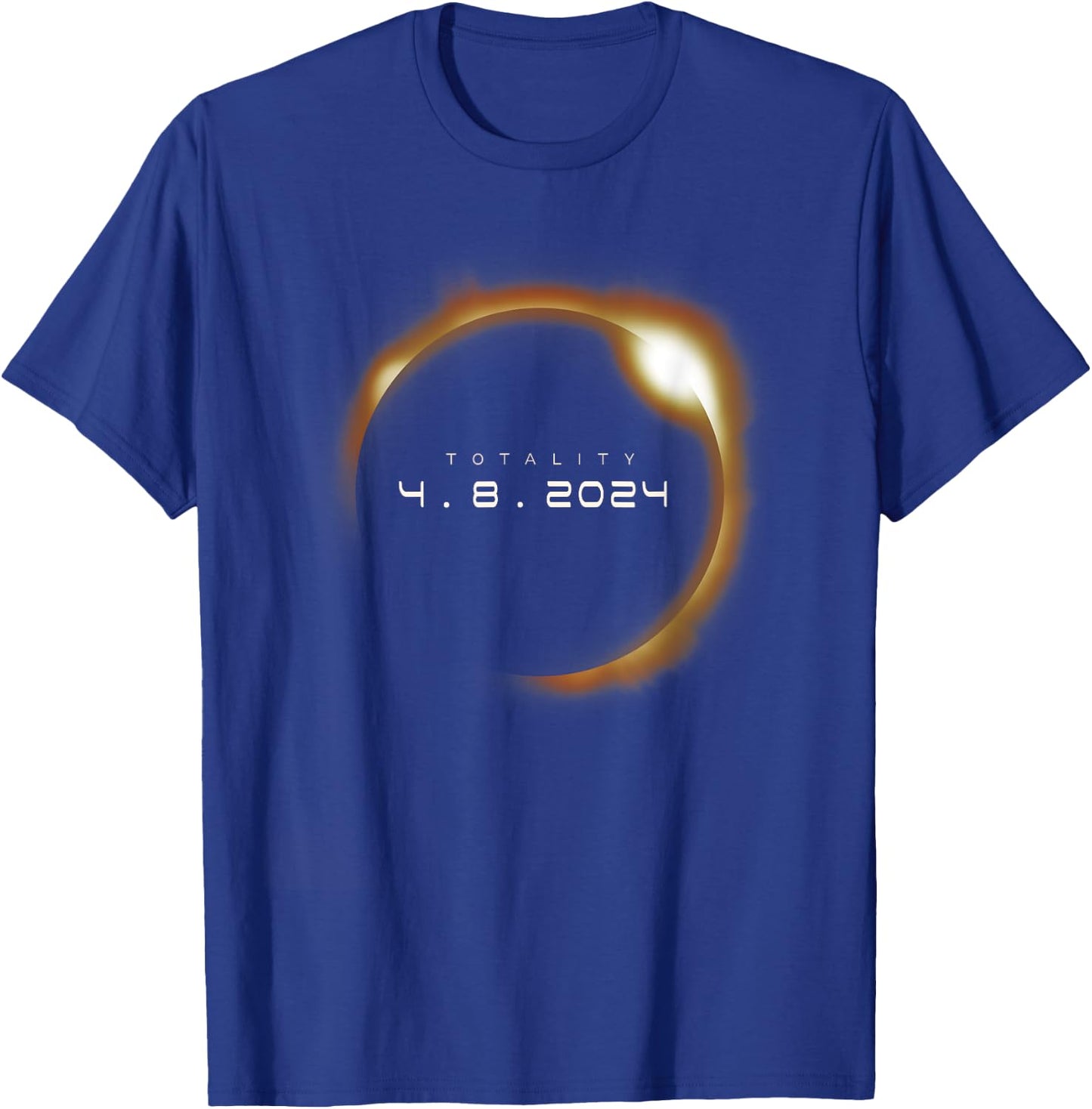Total Solar Eclipse 2024 America Totality T-Shirt - T-Shirt | Royal
