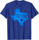 Vote Blue Texas Democrat Pro Choice Women Rights T-Shirt - T-Shirt | Royal
