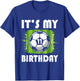 11 Years Old Kids Soccer Player 11th Birthday Boy T-Shirt - T-Shirt | Royal