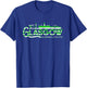 Glasgow is Green and White T-Shirt - T-Shirt | Royal