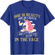 She Is Beauty - Mythical Animal Rainbow Unicorn Magical T-Shirt - T-Shirt | Royal