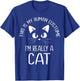 This is My Human Costume I'm Really A Cat Halloween Kitten T-Shirt - T-Shirt | Royal