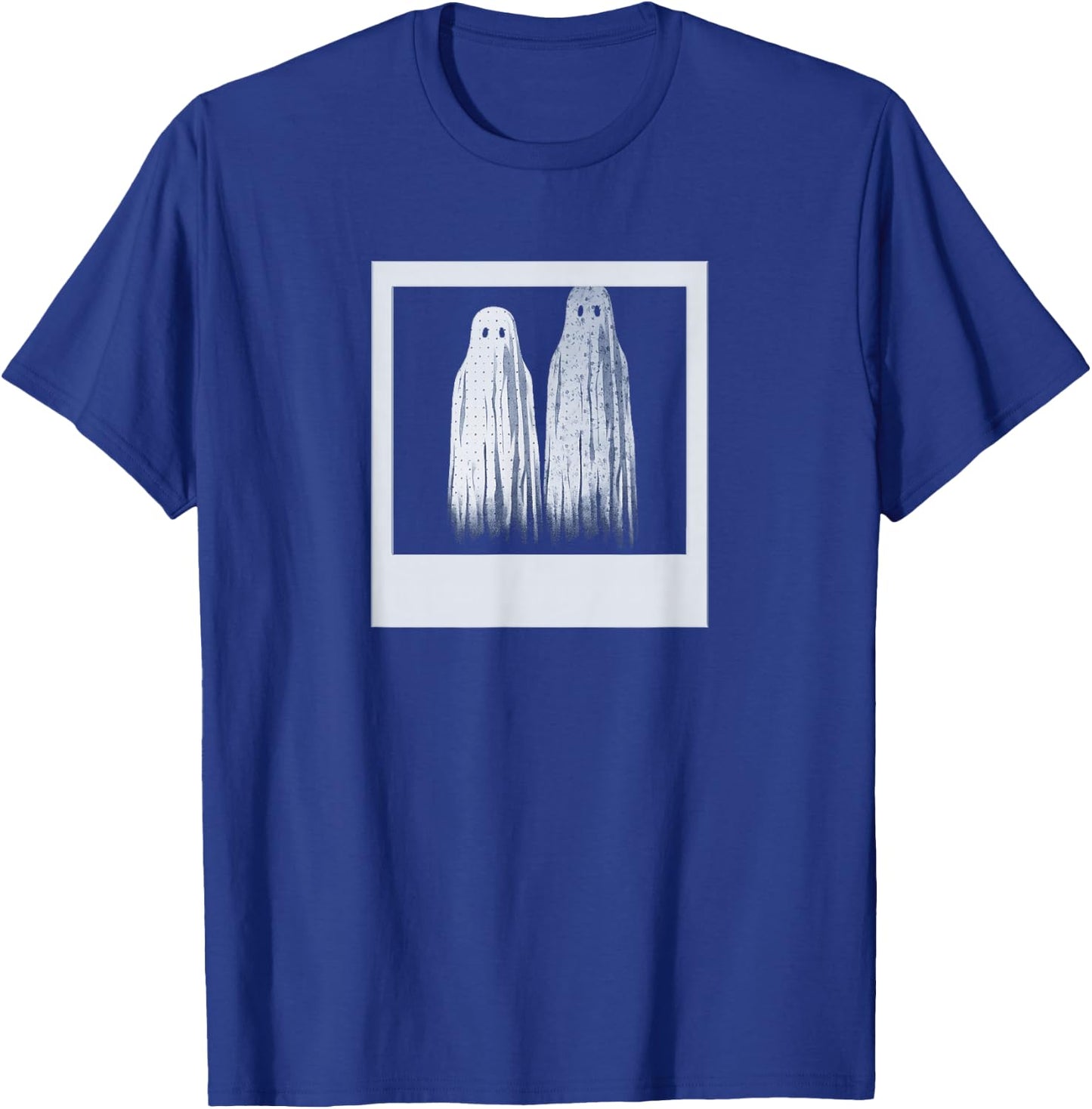Strange and Unusual Ghost Photo Funny Horror Movie T-Shirt - T-Shirt | Royal
