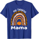 One Thankful Mom Thanksgiving Rainbow Fall Leopard Mama T-Shirt - T-Shirt | Royal