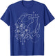 Astrology, Cat with Floral Crescent moon, Dream catcher T-Shirt - T-Shirt | Royal