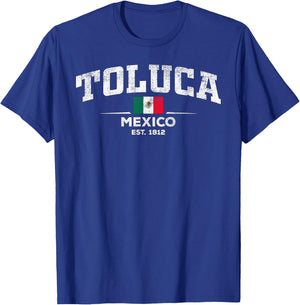 Toluca Mexico T-Shirt - T-Shirt | Royal