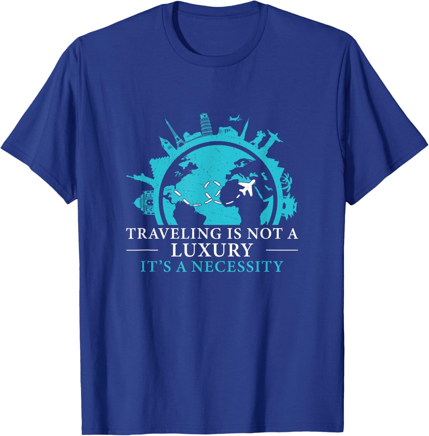 Travel Consultant Agent A Necessity Funny Tour Operator T-Shirt - T-Shirt | Royal