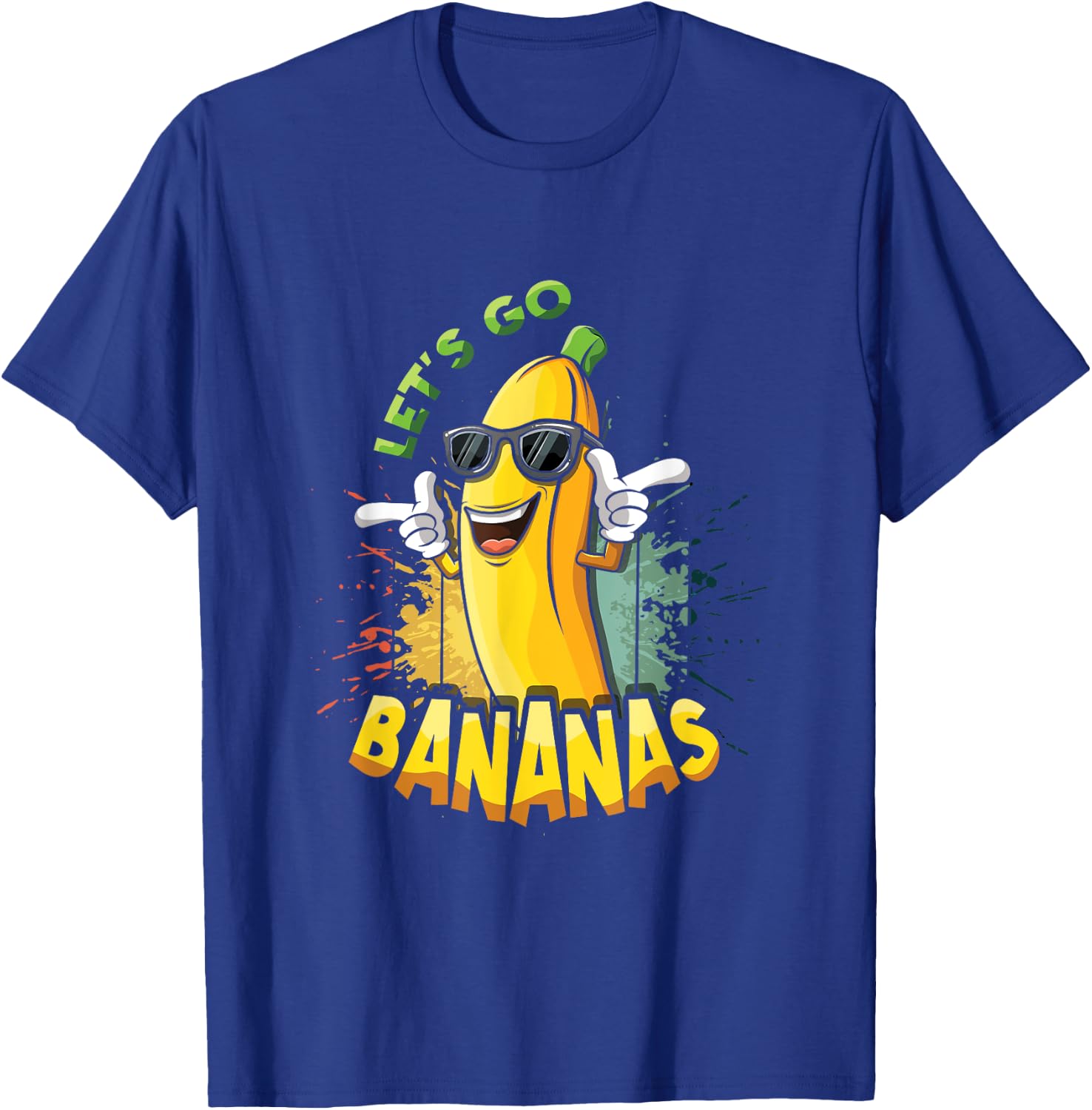 Fun Cool Retro Vintage Funny Banana Meme Let Us Go Banana T-Shirt - T-Shirt | Royal