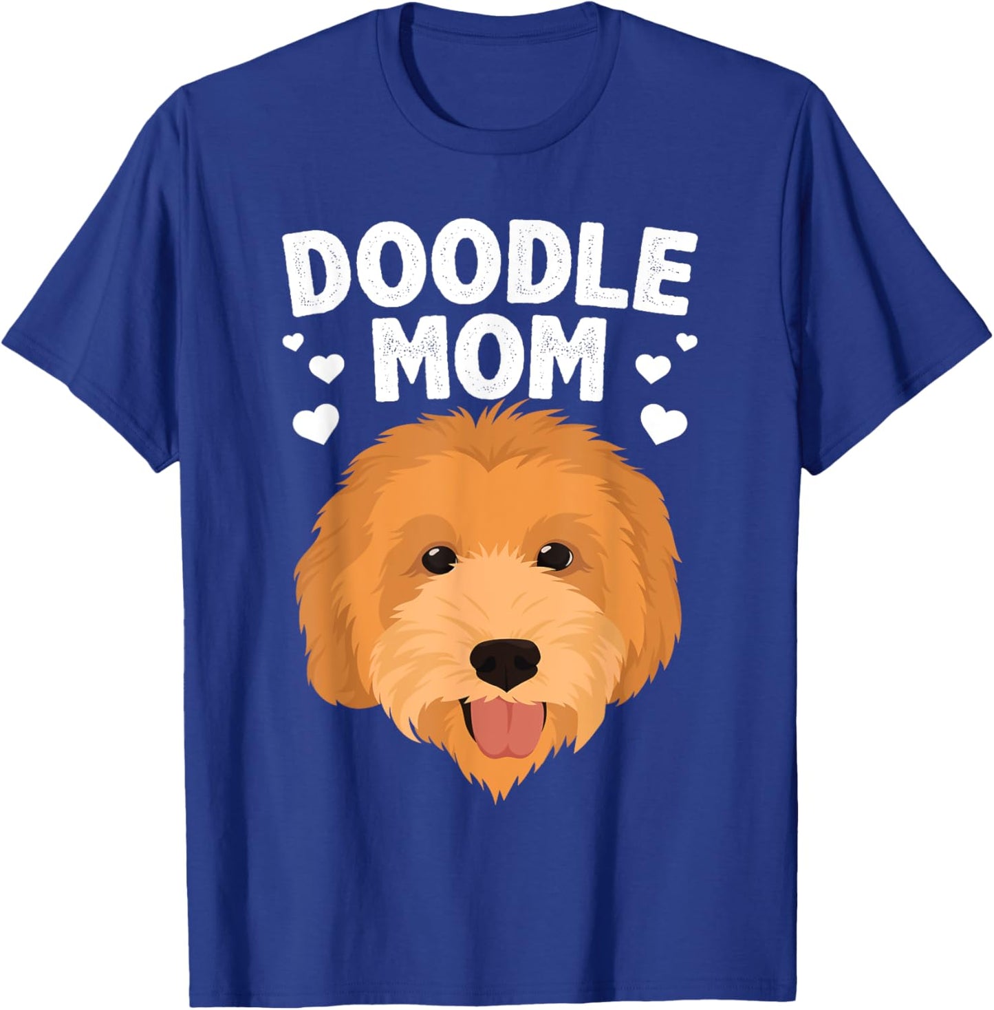Cool Doodle Mom Girls Mama Golden Doodle Dog Owner T-Shirt - T-Shirt | Royal