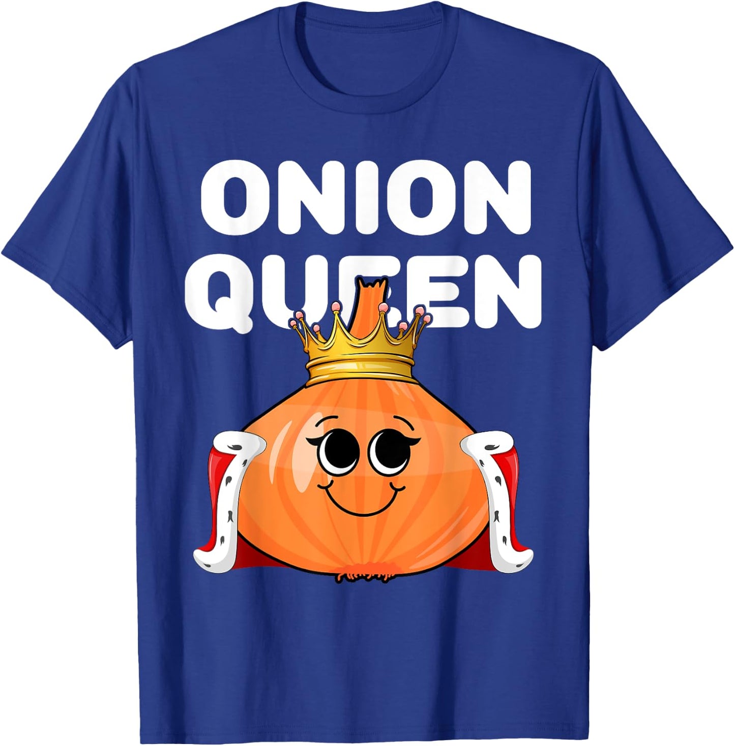 Onion Queen | Onion | Girls Onion T-Shirt - T-Shirt | Royal