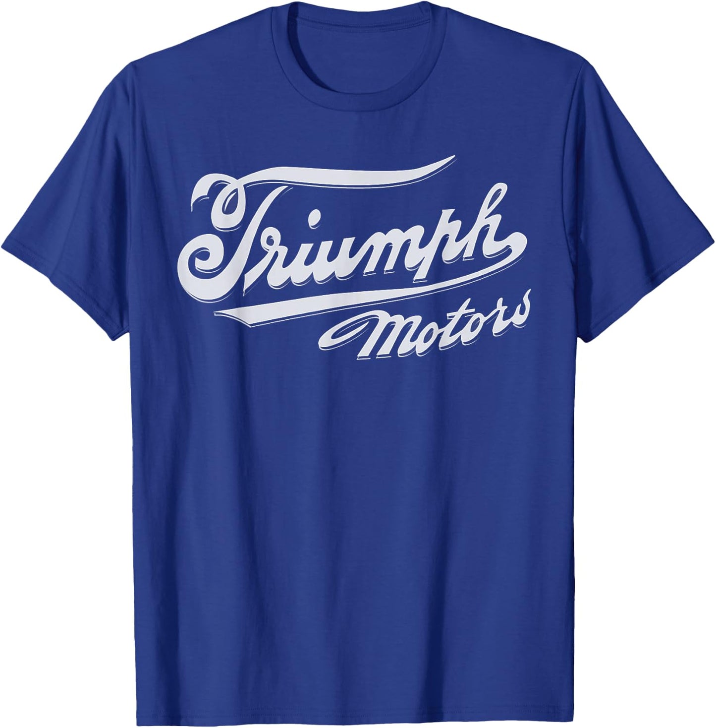Vintage 1914 Triumph Logo Design T-Shirt - T-Shirt | Royal
