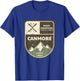 Canmore Alberta Canada Vintage T-Shirt - T-Shirt | Royal