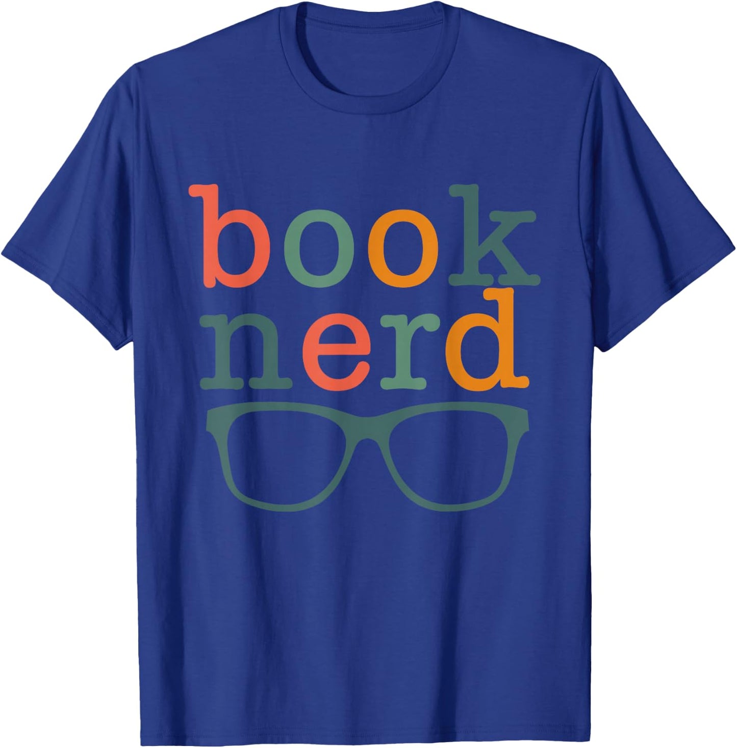 Funny Book Nerd - Cute Bookworm & Library Gift T-Shirt - T-Shirt | Royal