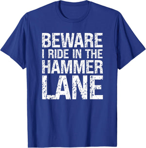 Big Rig Trucker Hammer Lane Trucking Humor Truck Driver T-Shirt - T-Shirt | Royal
