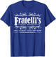 Vintage Fratelli's Family Restaurant Astoria Oregon T-Shirt - T-Shirt | Royal