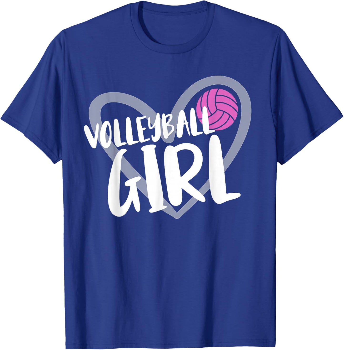 Volleyball Girl T-Shirt - T-Shirt | Royal