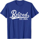 Retired 2024 for coworker retirement and pensioner T-Shirt - T-Shirt | Royal
