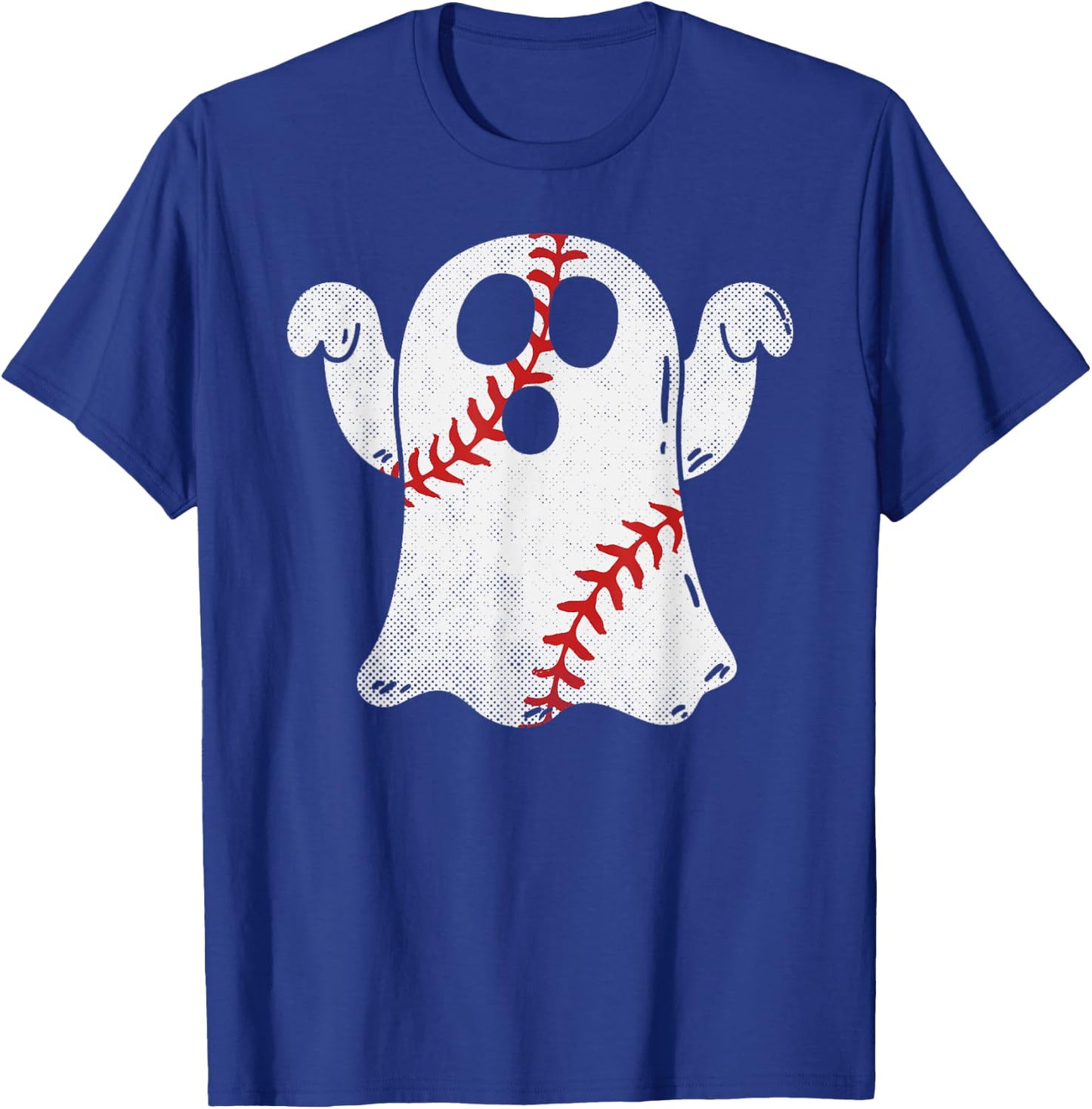 Baseball Ghost Baseball Lover Halloween Costume T-Shirt - T-Shirt | Royal