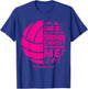 Women Volleyball-Shirt for Teen Girls Funny Christian Christ T-Shirt - T-Shirt | Royal