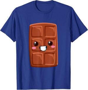 Kawaii Halloween Group Costume Party S'Mores Chocolate Bar T-Shirt - T-Shirt | Royal