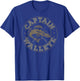 Funny Captain Walleye Fishing Joke for Fisherman T-Shirt - T-Shirt | Royal