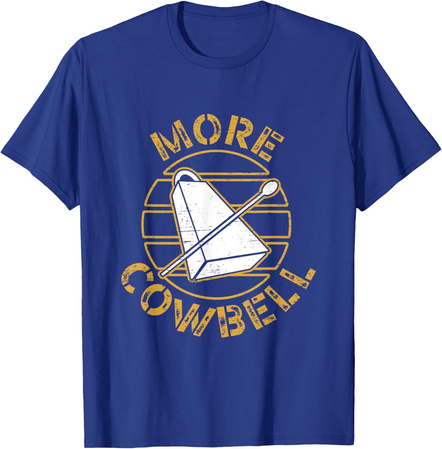 More Cowbell Design T-Shirt - T-Shirt | Royal