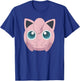 Pokémon Jigglypuff Cute Fairy Big Face T-Shirt - T-Shirt | Royal