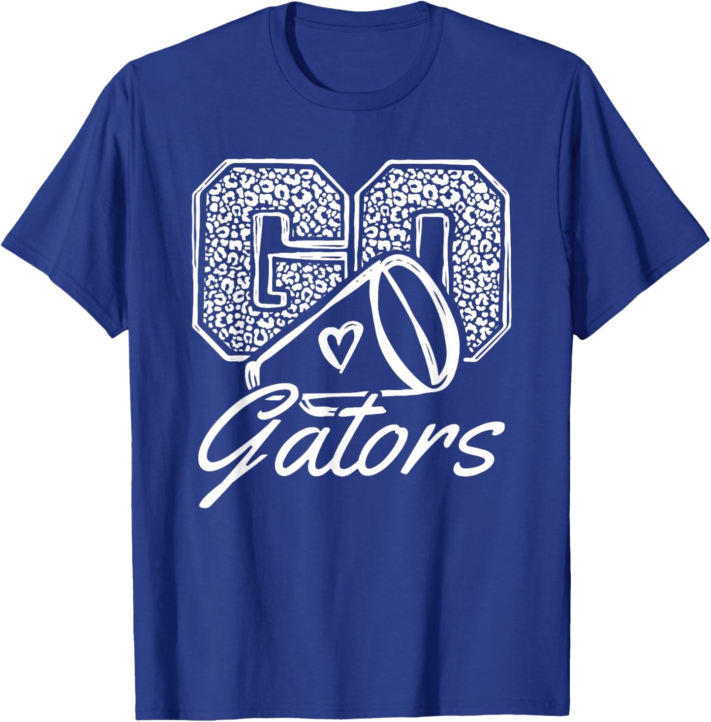 Go Cheer Gators Sports Name Gifts Men Women Boy Girl T-Shirt - T-Shirt | Royal